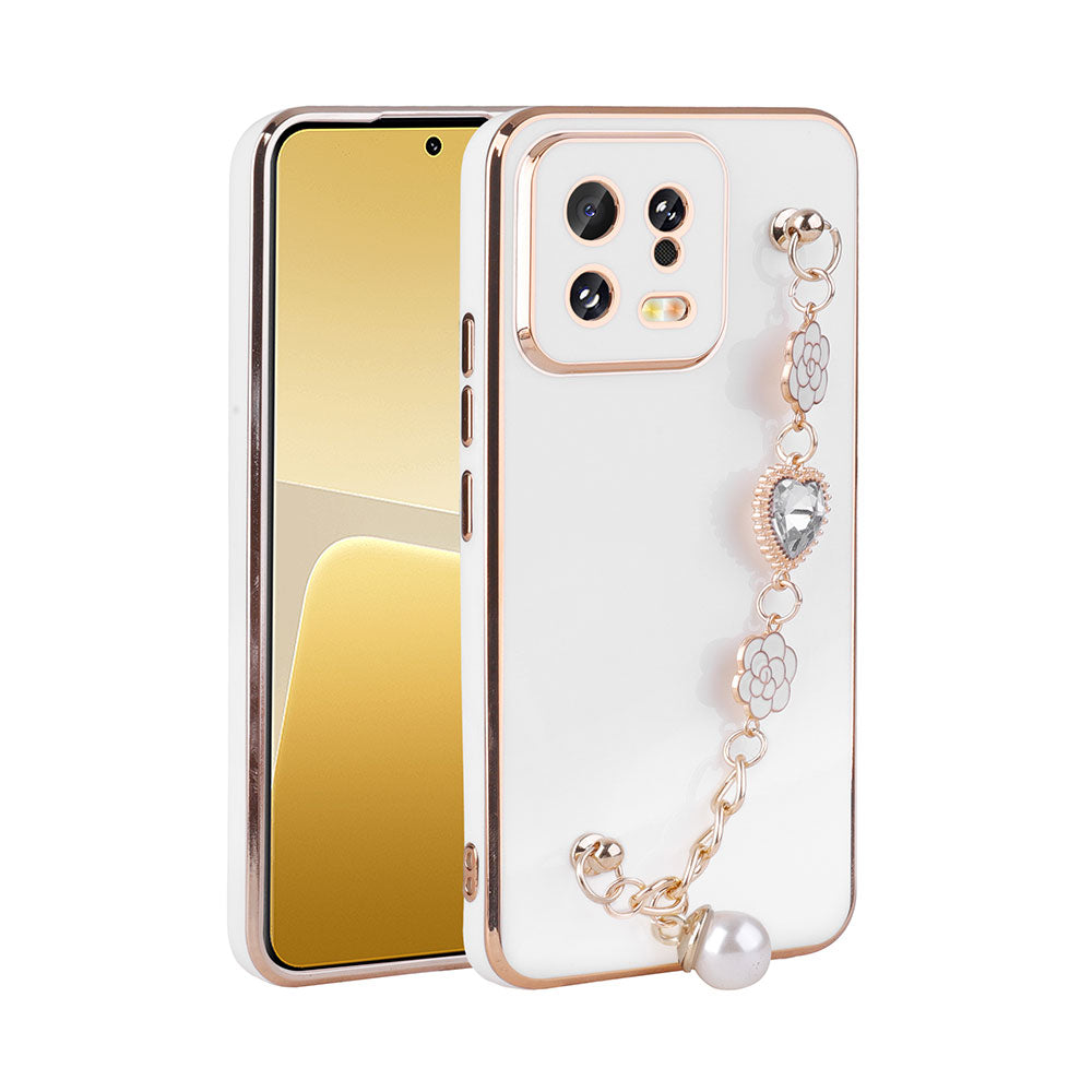 Xiaomi Mi 13 Kılıf El Tutamaçlı Kamera Korumalı Zore Taka Silikon Kapak