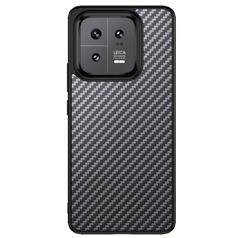 Xiaomi Mi 13 Pro Kılıf Aramid Karbon Fiber M-safe Özellikli Wlons Radison Kapak
