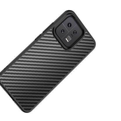Xiaomi Mi 13 Pro Kılıf Aramid Karbon Fiber M-safe Özellikli Wlons Radison Kapak