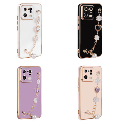 Xiaomi Mi 13 Pro Kılıf El Tutamaçlı Kamera Korumalı Zore Taka Silikon Kapak