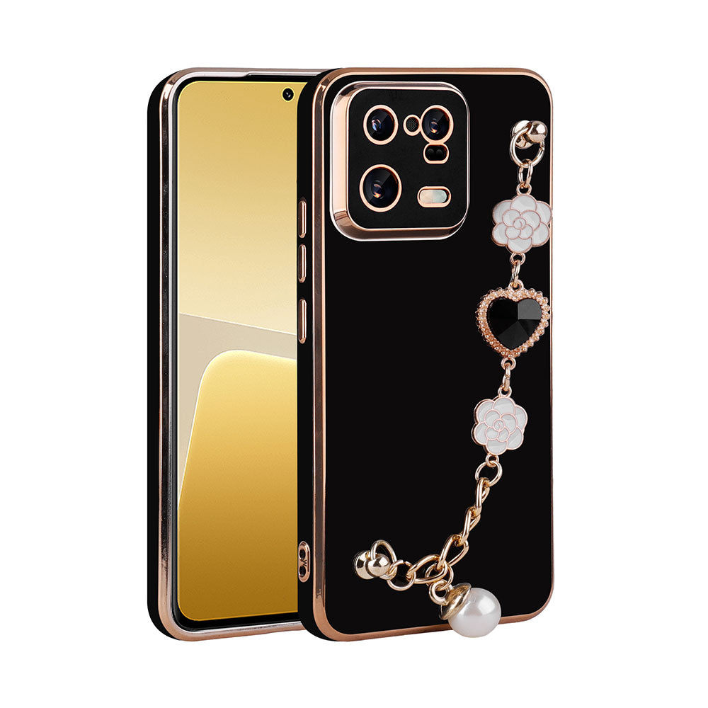 Xiaomi Mi 13 Pro Kılıf El Tutamaçlı Kamera Korumalı Zore Taka Silikon Kapak