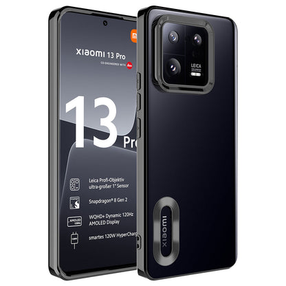 Xiaomi Mi 13 Pro Kılıf Kamera Korumalı Logo Gösteren Zore Omega Kapak