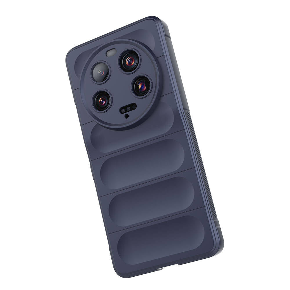 Xiaomi Mi 13 Ultra Kılıf Esnek TPU Oyuklu Arka Yüzey Tasarımlı Zore Etnik Silikon Kapak