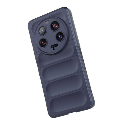 Xiaomi Mi 13 Ultra Kılıf Esnek TPU Oyuklu Arka Yüzey Tasarımlı Zore Etnik Silikon Kapak