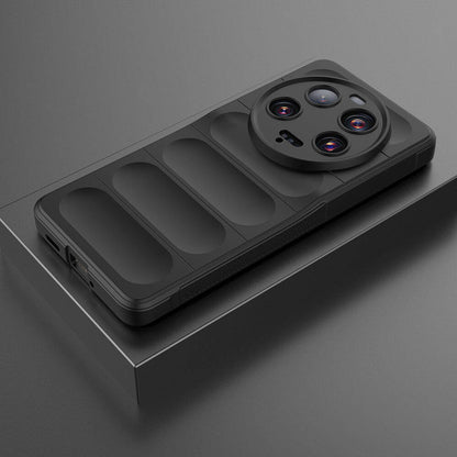 Xiaomi Mi 13 Ultra Kılıf Esnek TPU Oyuklu Arka Yüzey Tasarımlı Zore Etnik Silikon Kapak