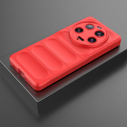 Xiaomi Mi 13 Ultra Kılıf Esnek TPU Oyuklu Arka Yüzey Tasarımlı Zore Etnik Silikon Kapak