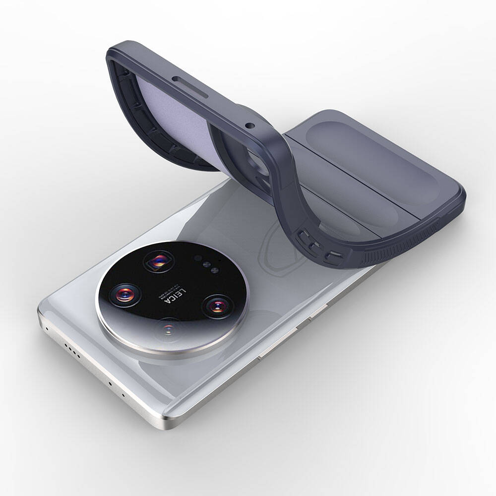 Xiaomi Mi 13 Ultra Kılıf Esnek TPU Oyuklu Arka Yüzey Tasarımlı Zore Etnik Silikon Kapak