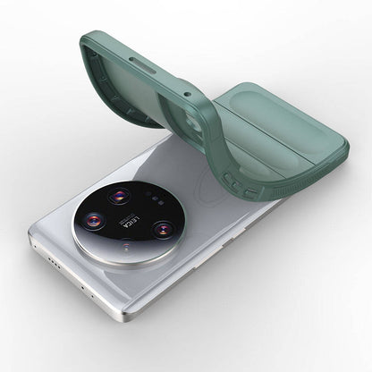 Xiaomi Mi 13 Ultra Kılıf Esnek TPU Oyuklu Arka Yüzey Tasarımlı Zore Etnik Silikon Kapak