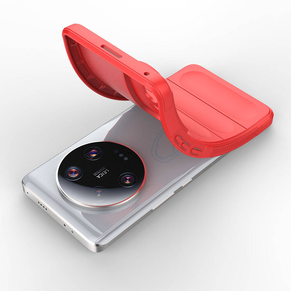 Xiaomi Mi 13 Ultra Kılıf Esnek TPU Oyuklu Arka Yüzey Tasarımlı Zore Etnik Silikon Kapak