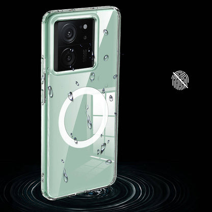 Xiaomi Mi 13T Kılıf Sert PC Arka Yüzey Wireless Şarj Özellikli Zore Flet M-safe Kapak