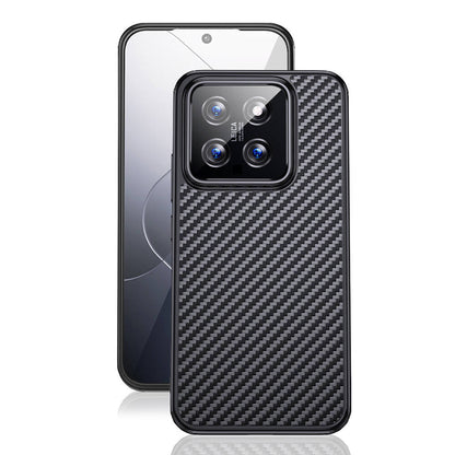 Xiaomi Mi 14 Kılıf Aramid Karbon Fiber M-safe Özellikli Wlons Radison Kapak