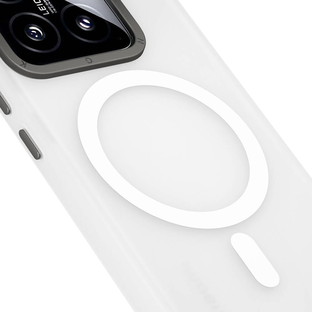 Xiaomi Mi 14 Kılıf M-safe Şarj Özellikli Youngkit Hidden Sand Serisi Kapak