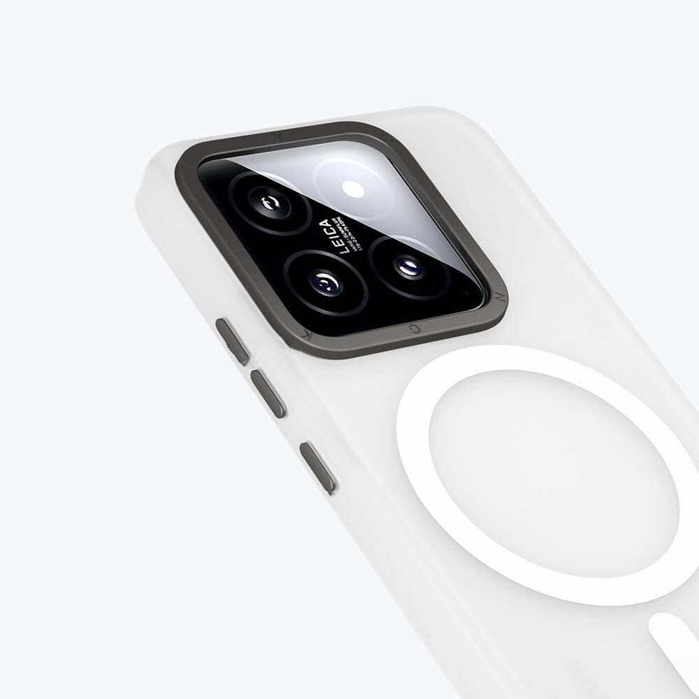 Xiaomi Mi 14 Kılıf M-safe Şarj Özellikli Youngkit Hidden Sand Serisi Kapak