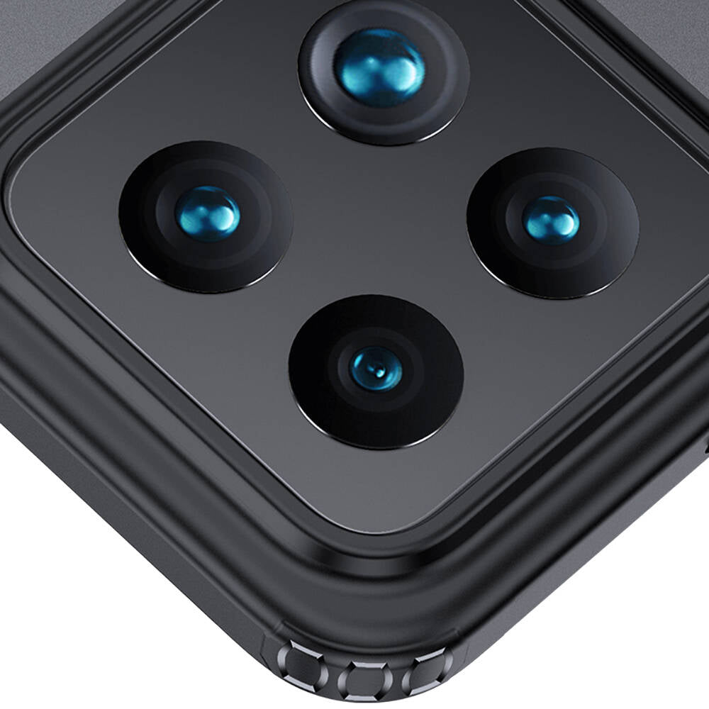 Xiaomi Mi 14 Kılıf Sert PC Arka Yüzey Wireless Şarj Özellikli Zore Flet M-safe Kapak