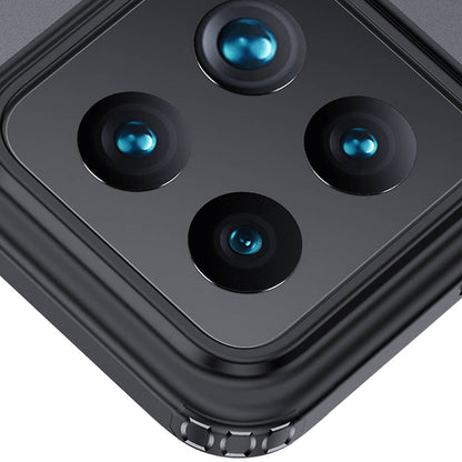 Xiaomi Mi 14 Kılıf Sert PC Arka Yüzey Wireless Şarj Özellikli Zore Flet M-safe Kapak