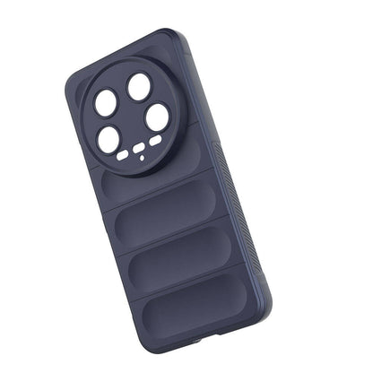 Xiaomi Mi 14 Ultra Kılıf Esnek TPU Oyuklu Arka Yüzey Tasarımlı Zore Etnik Silikon Kapak