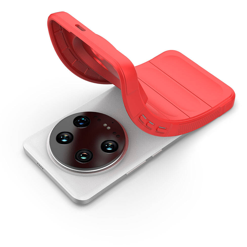 Xiaomi Mi 14 Ultra Kılıf Esnek TPU Oyuklu Arka Yüzey Tasarımlı Zore Etnik Silikon Kapak