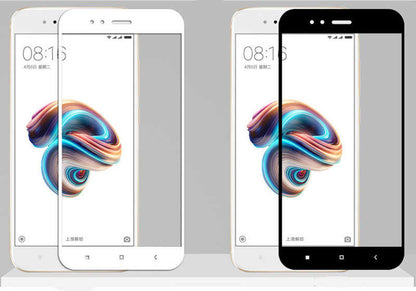 Xiaomi Mi 5x Zore Kenarları Kırılmaya Dayanıklı Cam Ekran Koruyucu
