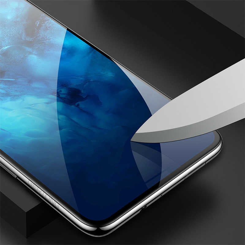 Xiaomi Mi 9T Zore Kenarları Kırılmaya Dayanıklı Cam Ekran Koruyucu