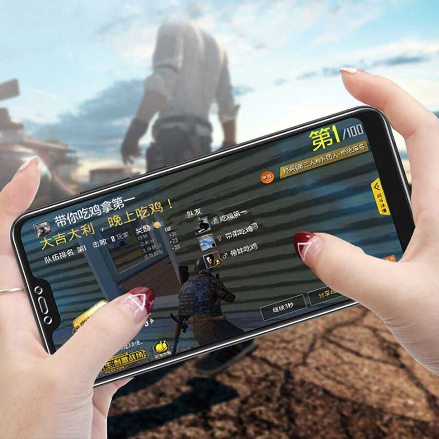 Xiaomi Mi A2 Lite Davin 5D Cam Ekran Koruyucu