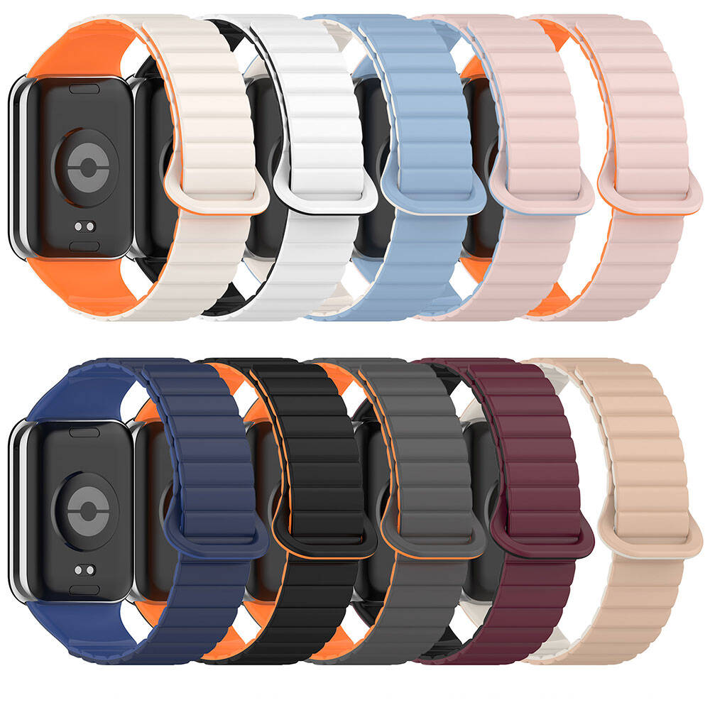 Xiaomi Mi Band 8 Pro Silikon Kordon Zore KRD-105 Strap Kayış