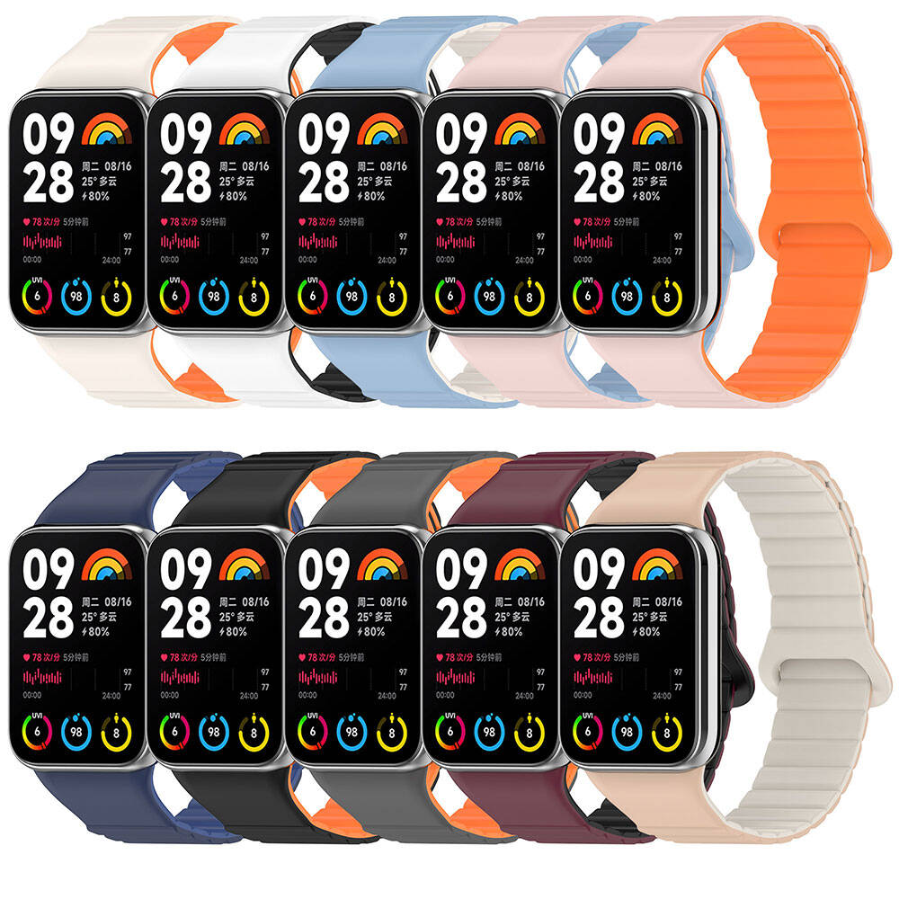 Xiaomi Mi Band 8 Pro Silikon Kordon Zore KRD-105 Strap Kayış