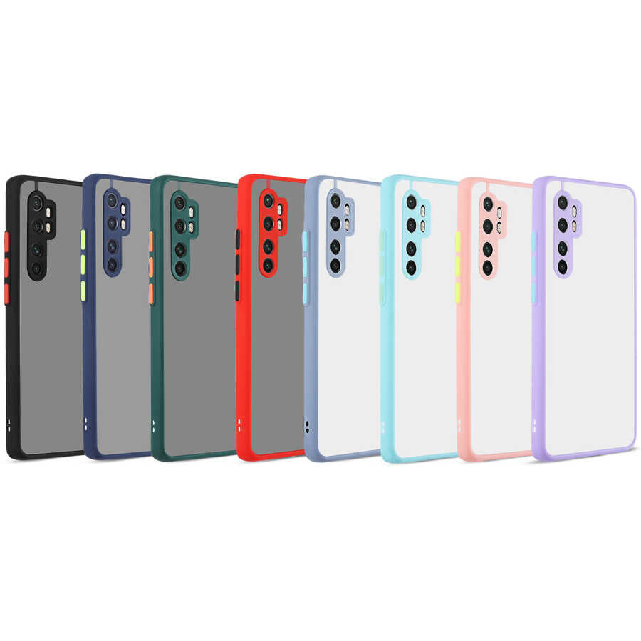 Xiaomi Mi Note 10 Lite Kılıf Zore Hux Kapak