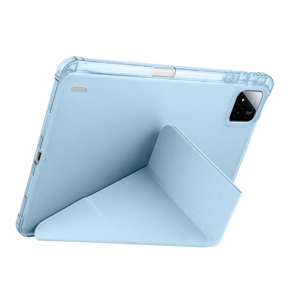 Xiaomi Pad 7 Kılıf Zore Tri Folding Kalem Bölmeli Standlı Kılıf