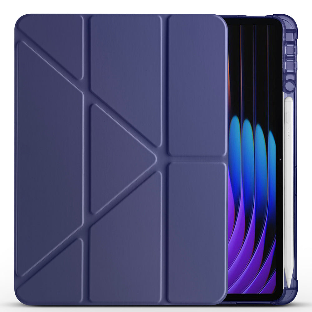 Xiaomi Pad 7 Kılıf Zore Tri Folding Kalem Bölmeli Standlı Kılıf