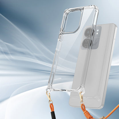 Xiaomi Poco C65 Kılıf Airbagli Takılabilir Askı Aparatlı Zore Snap Silikon Kapak