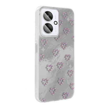 Xiaomi Poco C65 Kılıf Kamera Korumalı Figürlü Zore Ponti Silikon Kapak