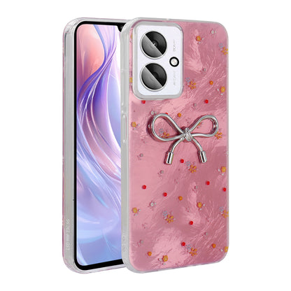 Xiaomi Poco C65 Kılıf Kamera Korumalı Figürlü Zore Ponti Silikon Kapak