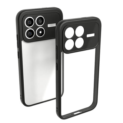 Xiaomi Poco F8 Pro Kılıf Kamera Korumalı Şeffaf Arka Yüzey Zore New Roll Kapak