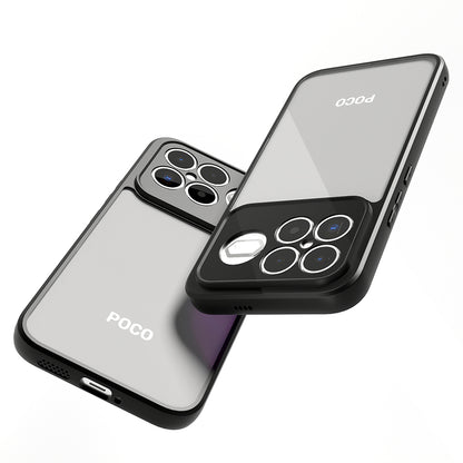 Xiaomi Poco F8 Ultra Kılıf Kamera Korumalı Şeffaf Arka Yüzey Zore New Roll Kapak