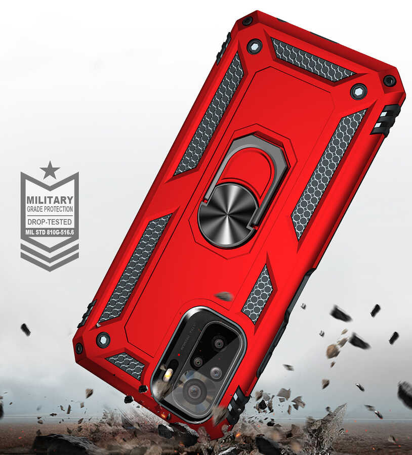 Xiaomi Poco M5S Kılıf Zore Vega Kapak