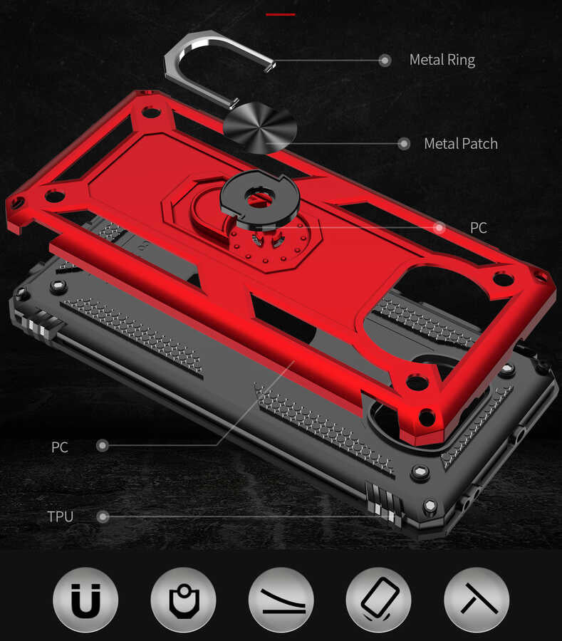 Xiaomi Poco X3 Kılıf Zore Vega Kapak