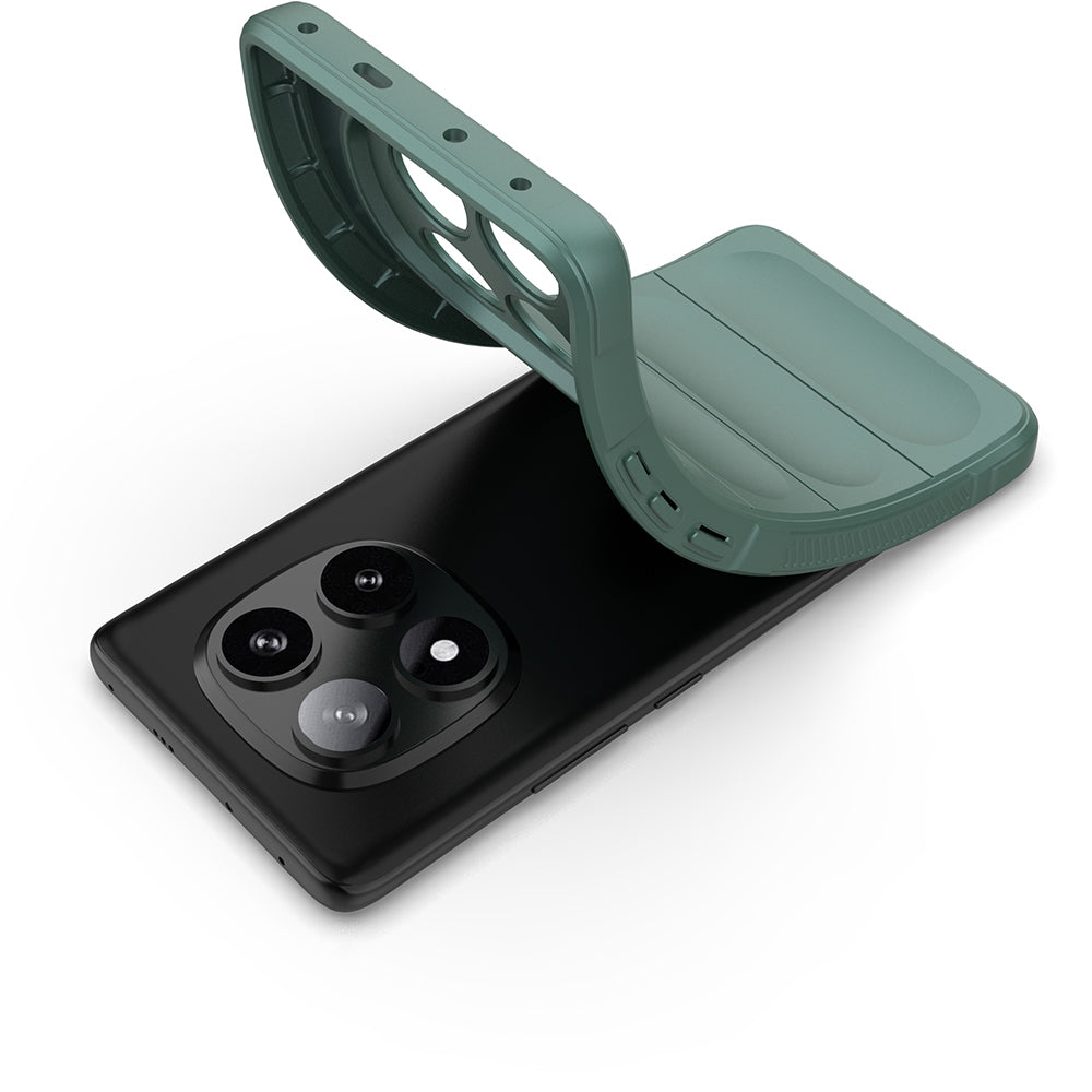 Xiaomi Poco X7 Kılıf Esnek TPU Oyuklu Arka Yüzey Tasarımlı Zore Etnik Silikon Kapak