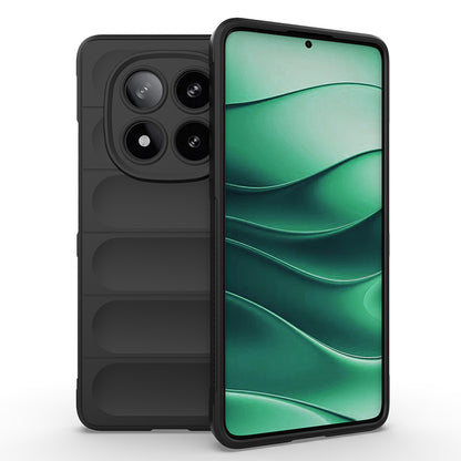 Xiaomi Poco X7 Kılıf Esnek TPU Oyuklu Arka Yüzey Tasarımlı Zore Etnik Silikon Kapak