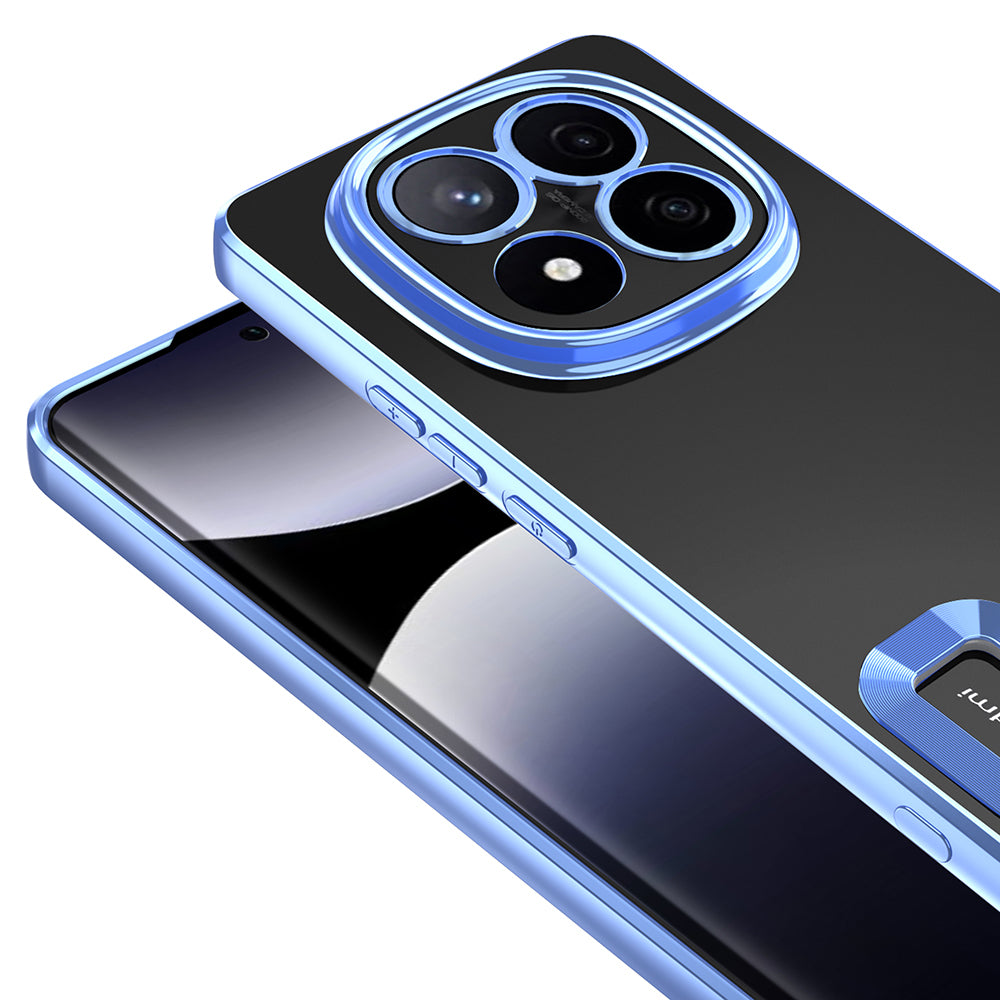 Xiaomi Poco X7 Kılıf Kamera Korumalı Logo Gösteren Zore Omega Kapak