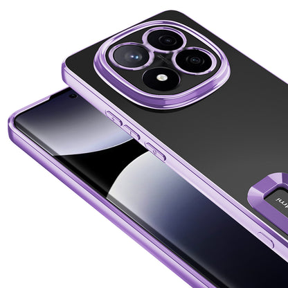 Xiaomi Poco X7 Kılıf Kamera Korumalı Logo Gösteren Zore Omega Kapak