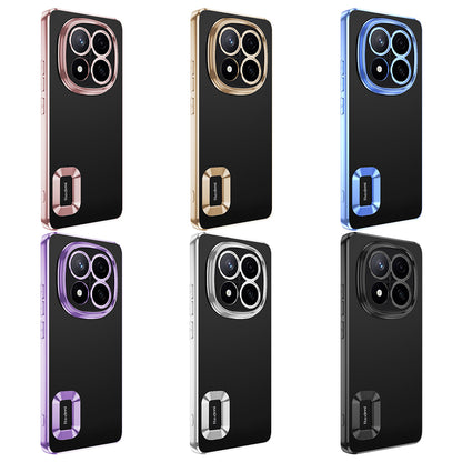 Xiaomi Poco X7 Kılıf Kamera Korumalı Logo Gösteren Zore Omega Kapak