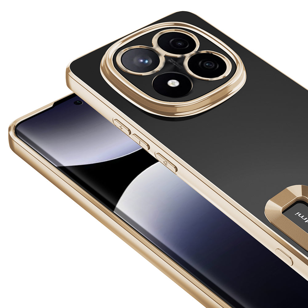 Xiaomi Poco X7 Kılıf Kamera Korumalı Logo Gösteren Zore Omega Kapak