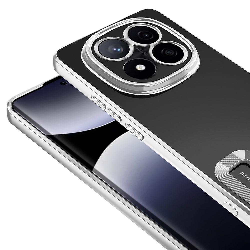 Xiaomi Poco X7 Kılıf Kamera Korumalı Logo Gösteren Zore Omega Kapak