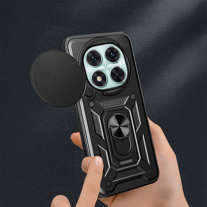 Xiaomi Poco X7 Kılıf Magnetik Standlı Kamera Korumalı Zore Sürgülü Vega Kapak