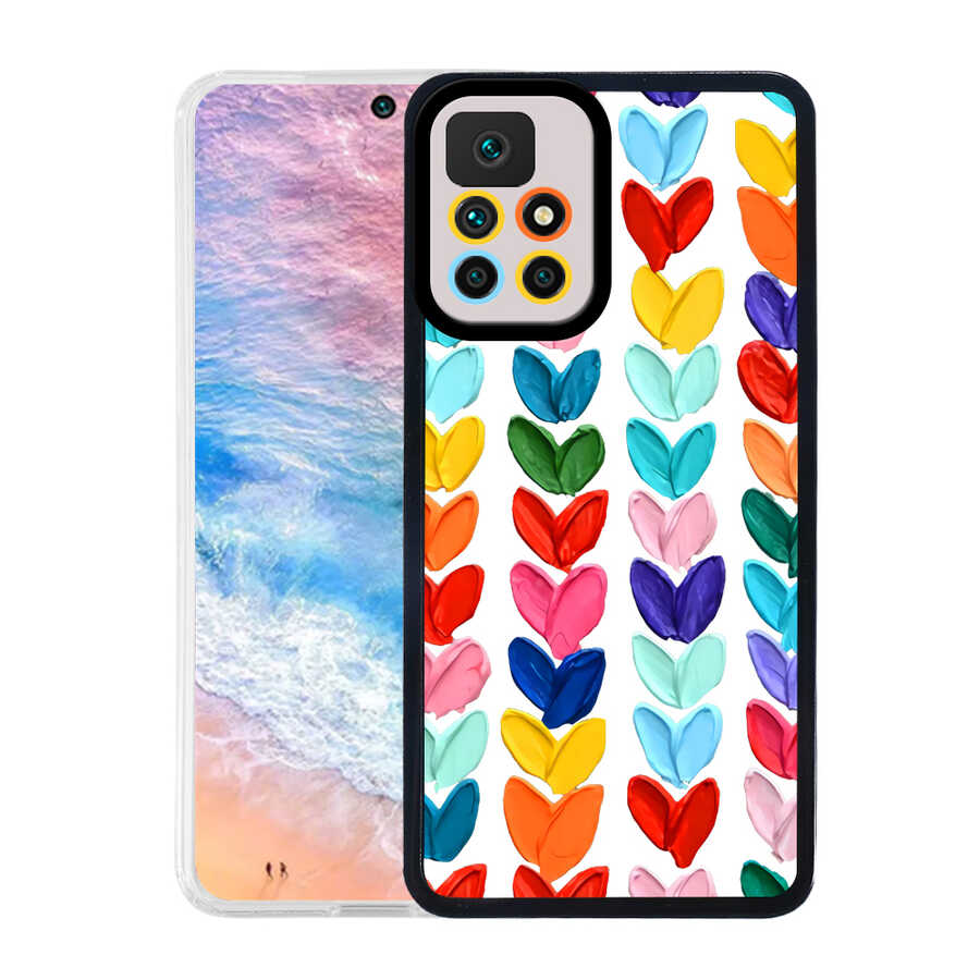 Xiaomi Redmi 10 Kılıf Zore M-Fit Desenli Kapak