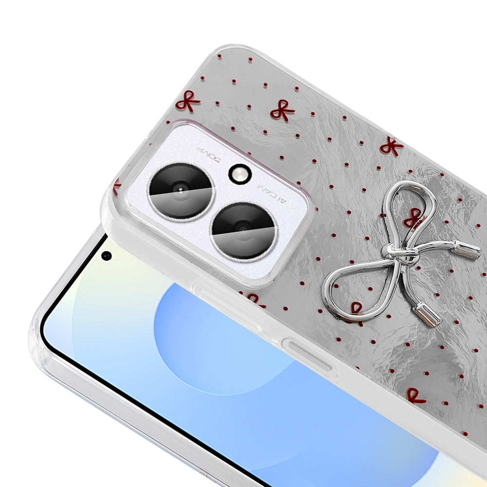 Xiaomi Redmi 13C Kılıf Kamera Korumalı Figürlü Zore Ponti Silikon Kapak