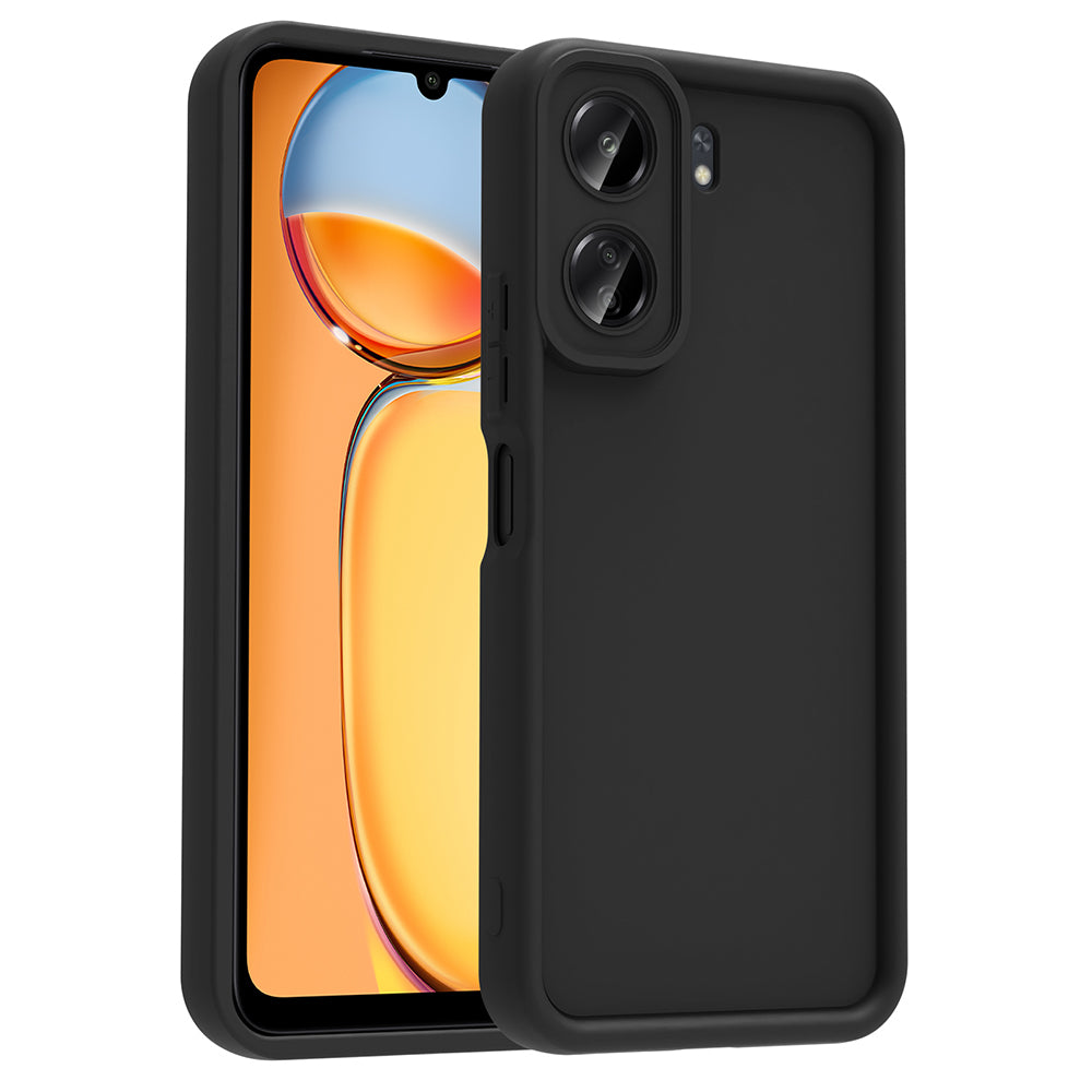 Xiaomi Redmi 13C Kılıf Kamera Korumalı Zore Ananas Kapak