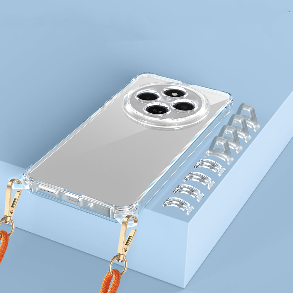 Xiaomi Redmi 14C 4G Kılıf Airbagli Takılabilir Askı Aparatlı Zore Snap Silikon Kapak