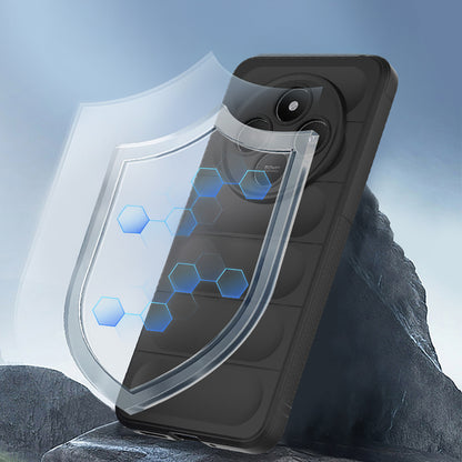 Xiaomi Redmi 14C 4G Kılıf Esnek TPU Oyuklu Arka Yüzey Tasarımlı Zore Etnik Silikon Kapak