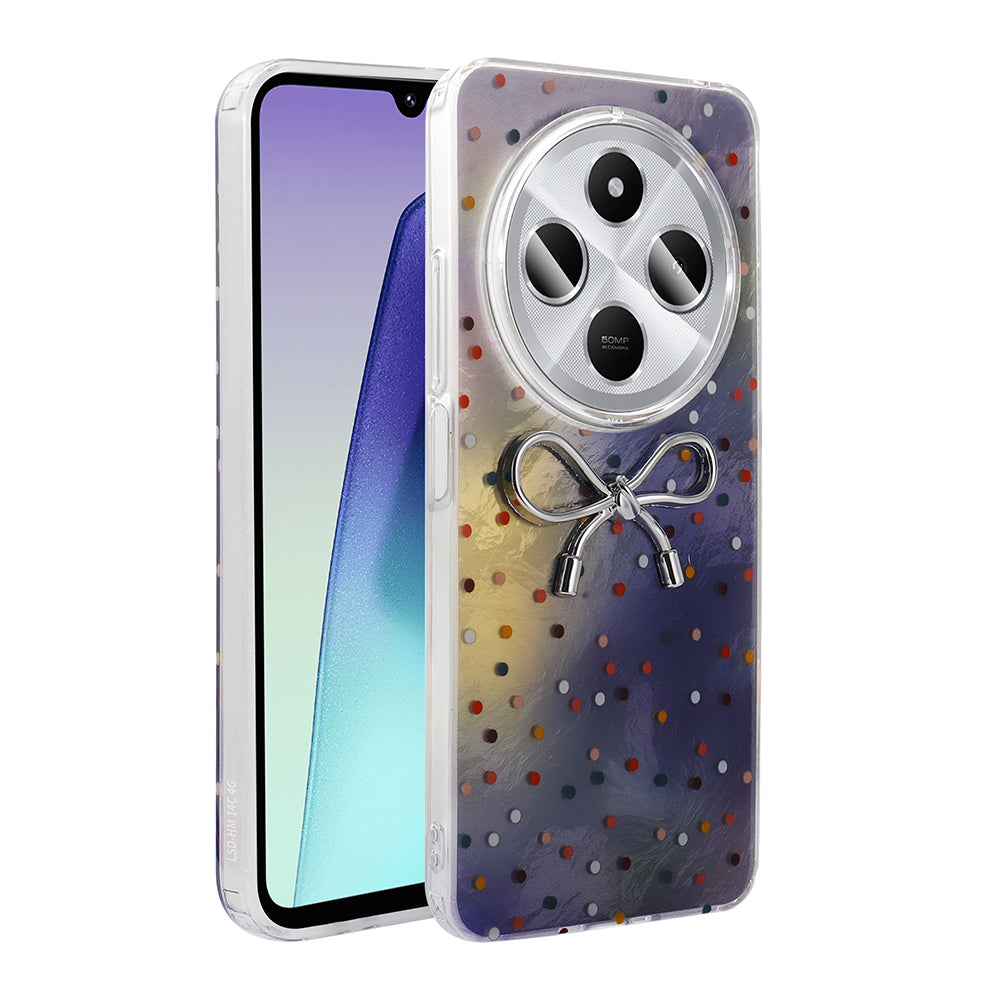 Xiaomi Redmi 14C 4G Kılıf Kamera Korumalı Figürlü Zore Ponti Silikon Kapak